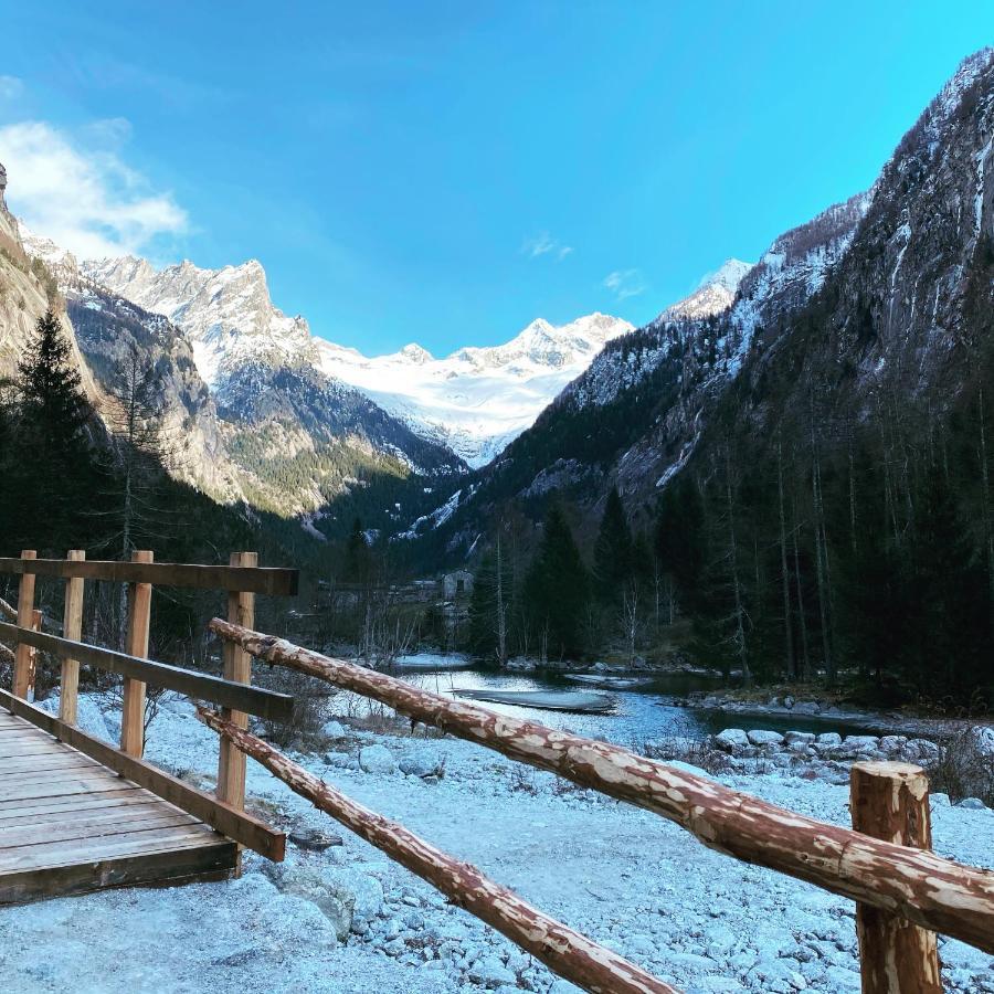 A Fil Di Cielo Panzió Val Masino Kültér fotó